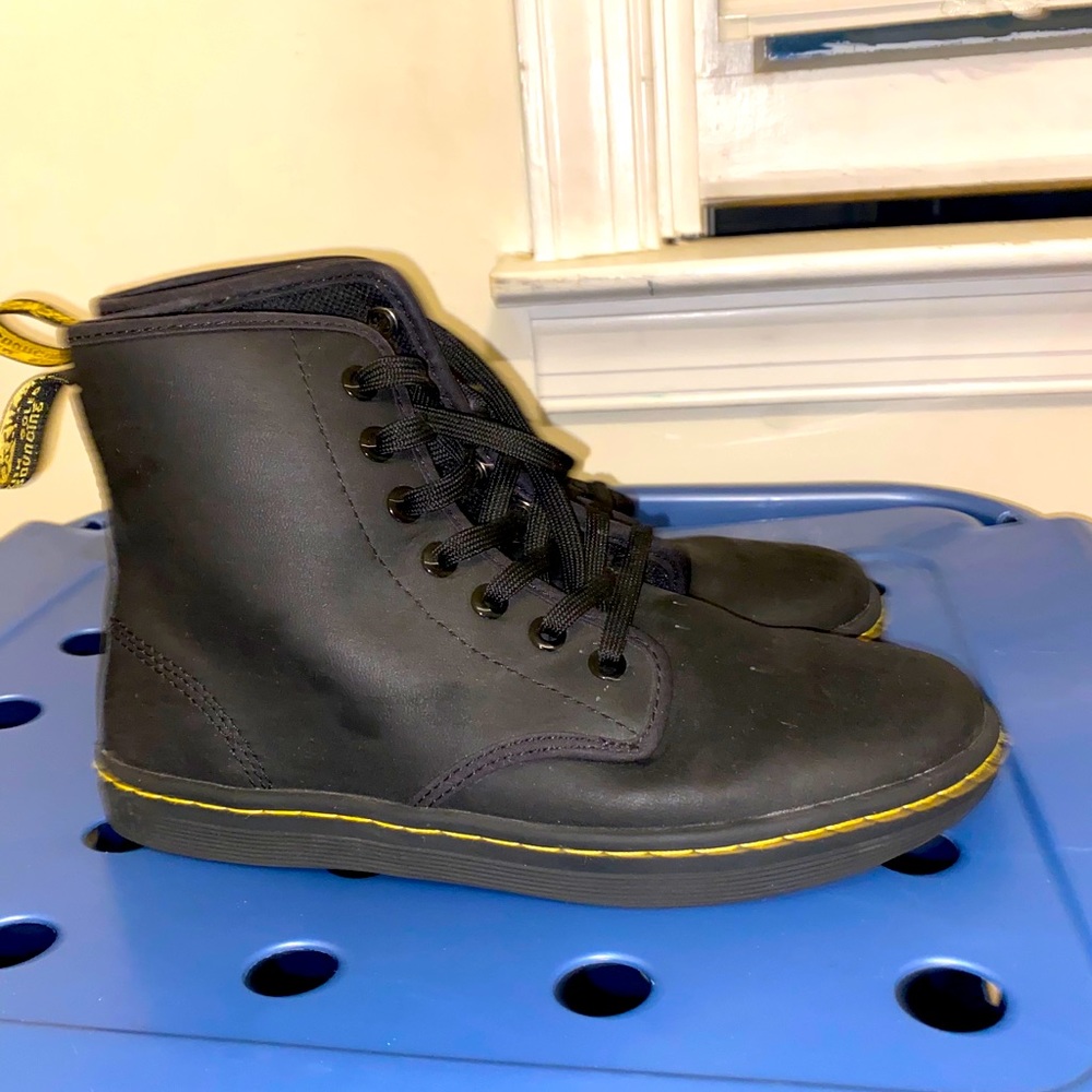 Women’s black Dr. Martens
